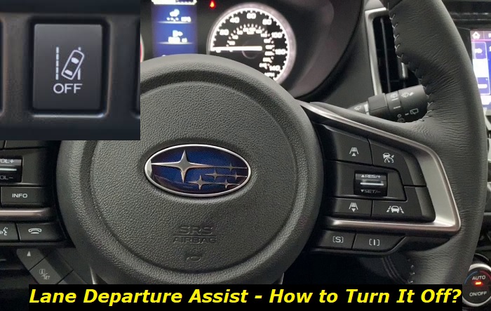 lane departure warning turn off subaru